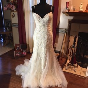 Stella York Bridal Gown -  Style 6203 - Ivory/Cafe